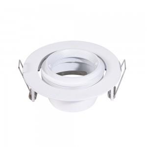 V-tac inbouw spot verstelbaar 50mm rond wit 5013315