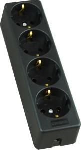 Enzo tafelcontactdoos ra 4v langwerp.zwart pq 6871930