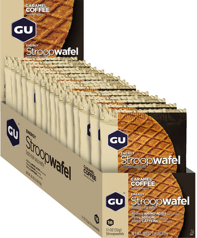 Gu stroopwafel 16 box | wild berry