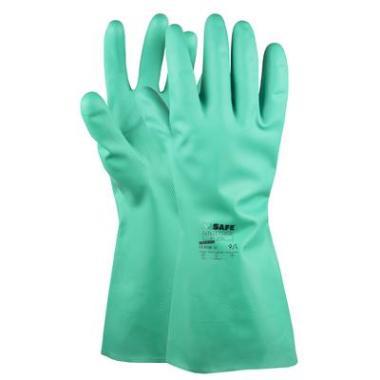 Oxxa nitrile-chem 41-200 handschoen groen 8 | 12 stuks