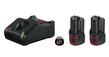 Bosch Prof startset 12V 2 accus 2.0 Ah en lader