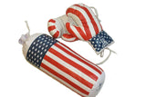 E l sports - bokszakset - pu - wit rood blauw - afbeelding 1