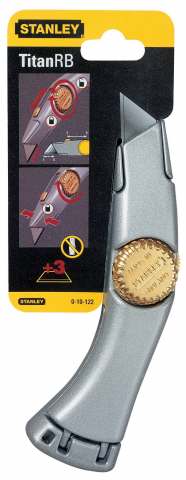 Stanley handgereedschap uitschuifmes titan - 2-10-122