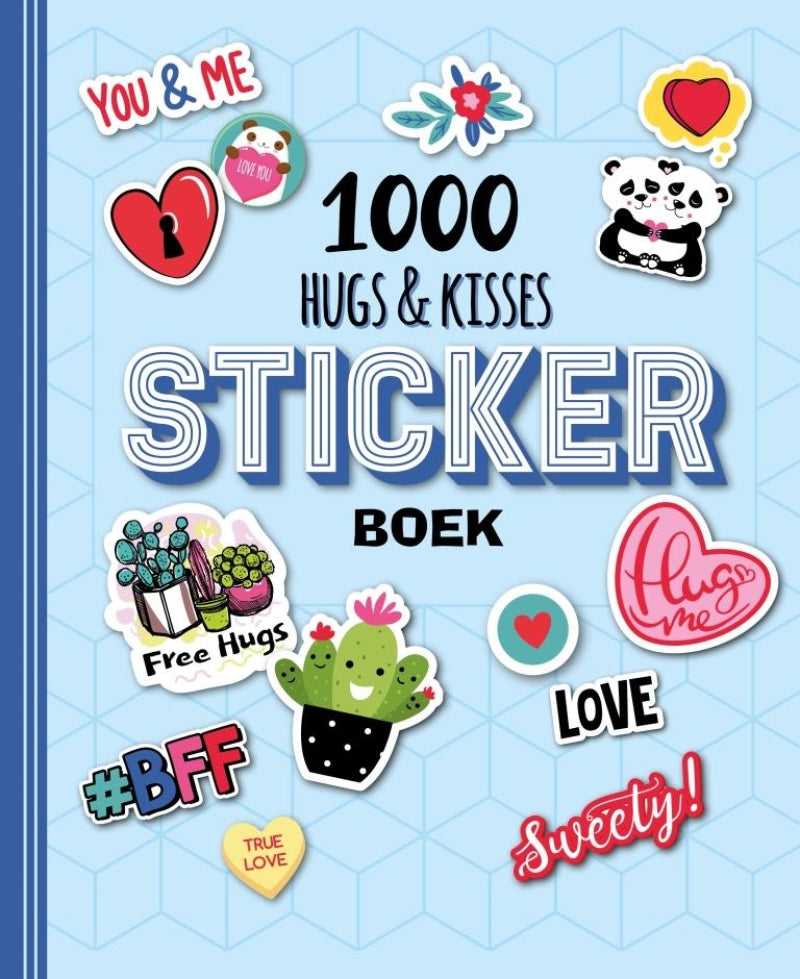 Imagebooks 1000 hugs kisses - stickerboek