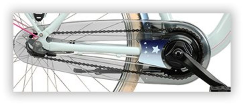 Batavus kettingkast star 26 transparant