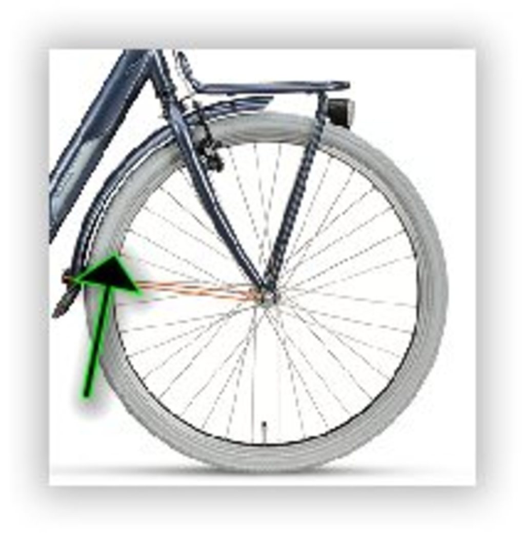 Batavus spatbord voor 26 jeans glans