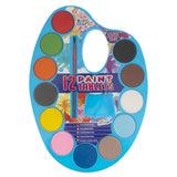 Grafix waterverfpalet, 12 kleuren - afbeelding 1