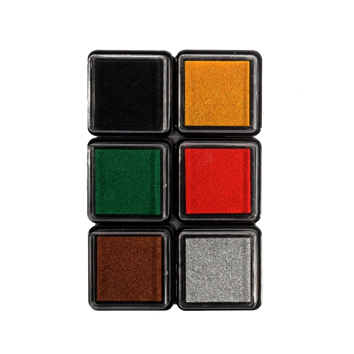 Vaessen creative • dye ink pad 6pcs kerst