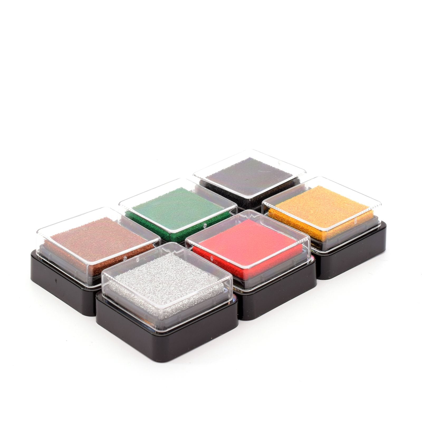 Vaessen creative • dye ink pad 6pcs kerst