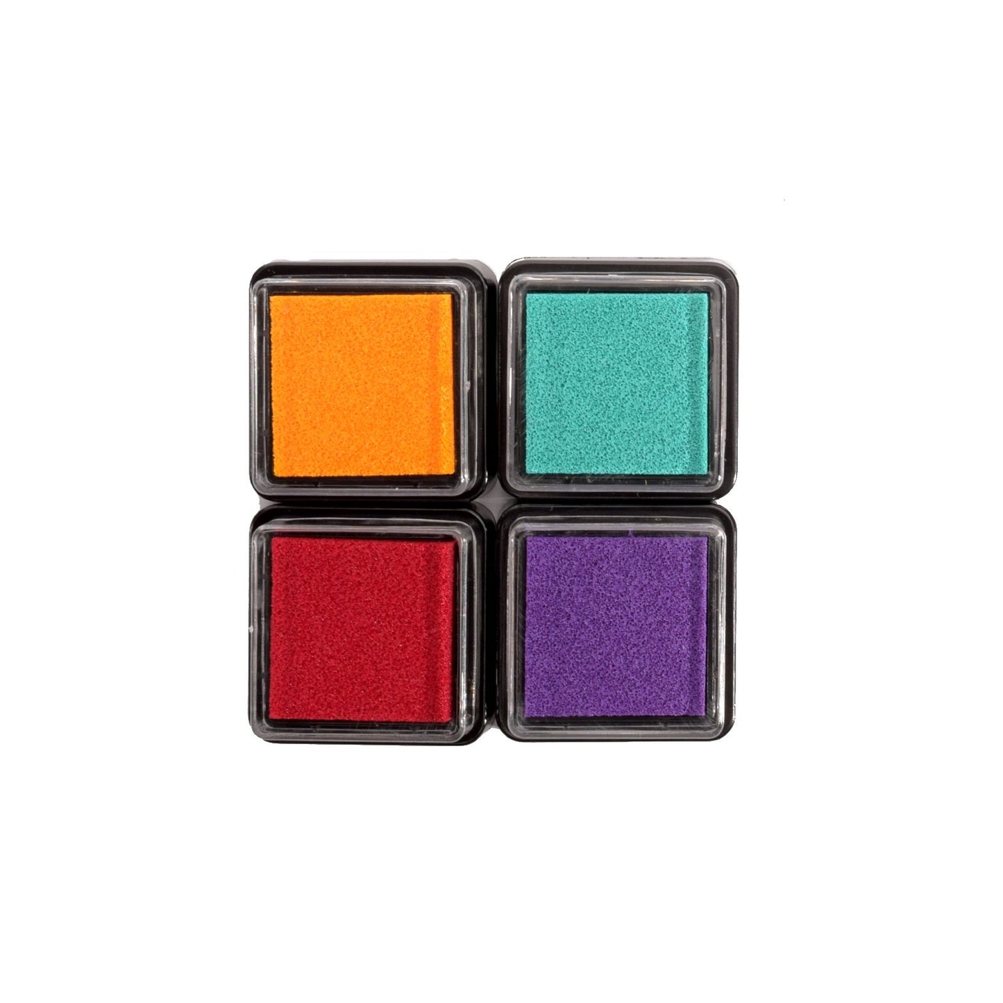 Vaessen creative • dye ink pad 4pcs felle kleuren