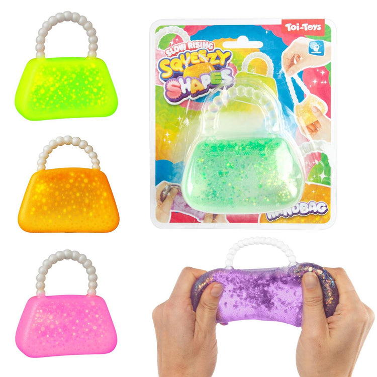 Toi-toys fun knijphandtas sugarglitter 8cm 6ass