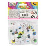 Grafix wiebel oogjes set a 100 stuks - afbeelding 2