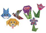 Moxy origami 19.5x19.5cm 18 velen 2 assorti bloemen dieren - afbeelding 2