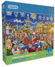 Gibsons kerst puzzel 100xxl stukjes - legpuzzel voor kinderen.