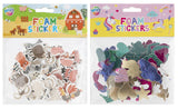 Moxy pak foam stickers, 2 assorti - afbeelding 1
