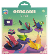 Moxy origami, 19,5x19,5cm 12 vellen 2 assorti dieren vogels - afbeelding 2