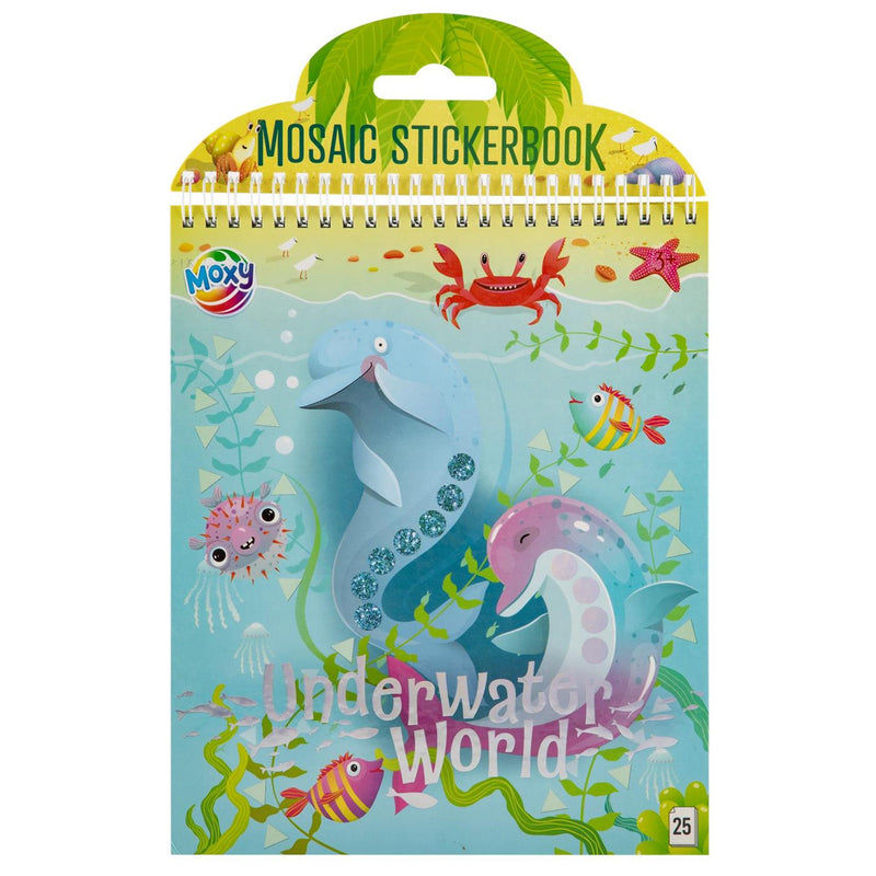 Moxy mosaic stickerboek underwaterworld
