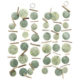 Boltze home guirlande capiz fine 180cm groen - afbeelding 1
