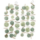 Boltze home guirlande capiz fine 180cm groen