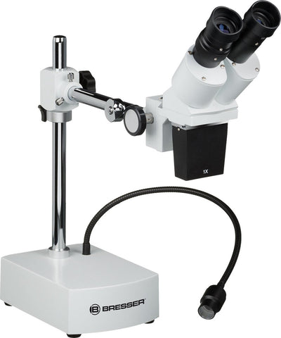 Bresser microscoop - biorit cs stereo 10x vergroting- geschikt voor grotere objecten