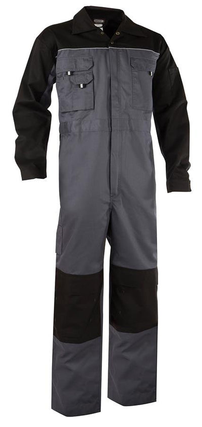 Dassy overall cannes p k grijs zwart 3xl