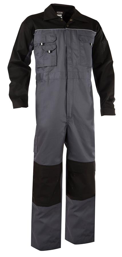 Dassy overall cannes p k grijs zwart m