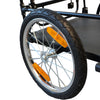 Provelo fietsaanhanger inklapbaar - zwart