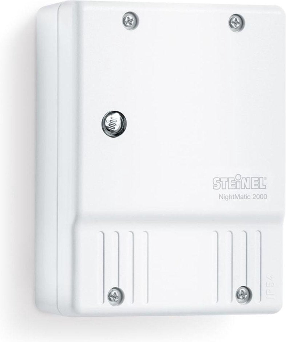 Steinel schemerschakelaar voor buiten nightmatic 2000 - ip54 - wit