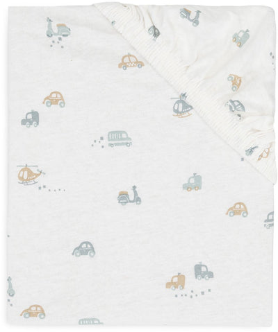 Jollein baby - hoeslaken wieg jersey 40 50x80 90cm - babybed - zacht katoen - on the go