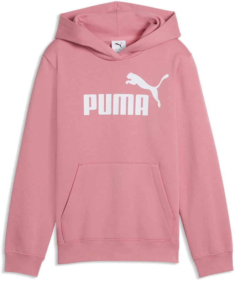 Puma ess no. 1 logo hoodie fl g meisjes trui - wild pink