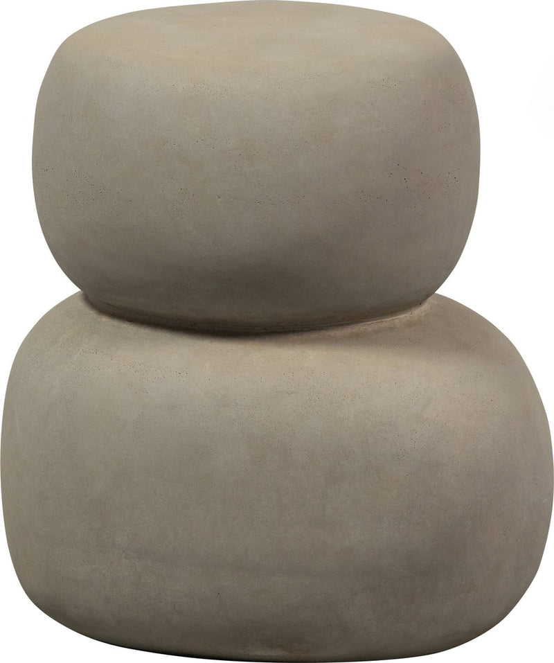 Woood oda bijzettafel - fiber clay - groen grijs - 47x41x35