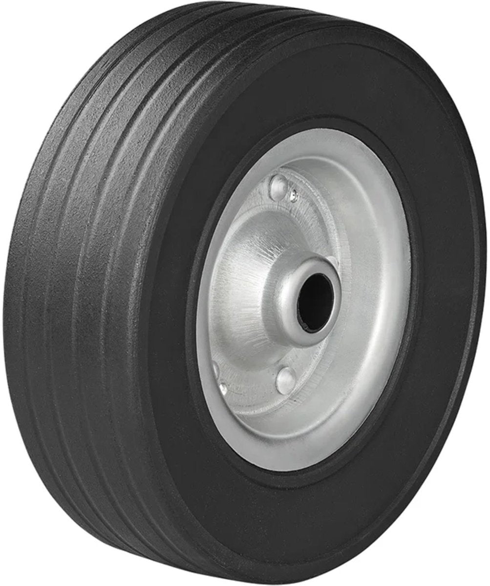 Proplus neuswielband 220 x 65 mm – voor neuswiel 341505v01 – met metalen velg en rubber band – zwart