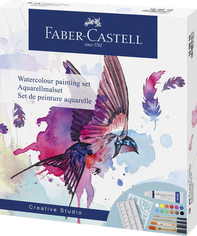 Faber-castell waterverfset - 18-delig - fc-169618