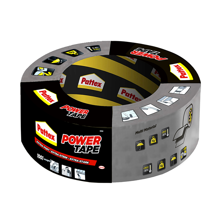 Pattex 1006700 - 50m grijs | 2 stuks
