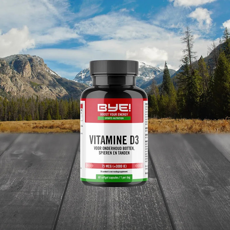 Bye! vitamine d3 nutrition - 60 capsules
