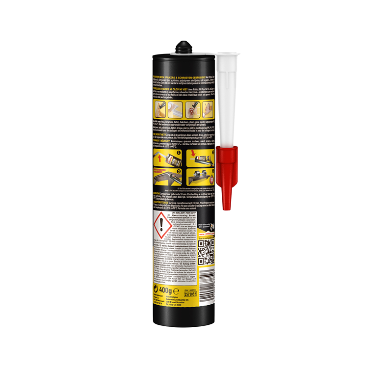 Pattex 1003854 - geen spijkers geen schroeven 400gr | 6 stuks
