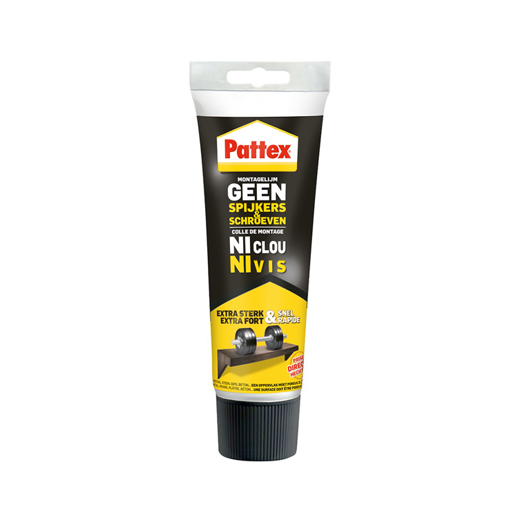 Pattex 1003852 - geen spijkers geen schroeven 250gr | 3 stuks