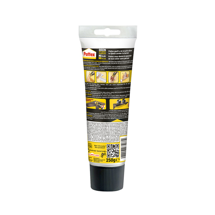 Pattex 1003852 - geen spijkers geen schroeven 250gr | 3 stuks