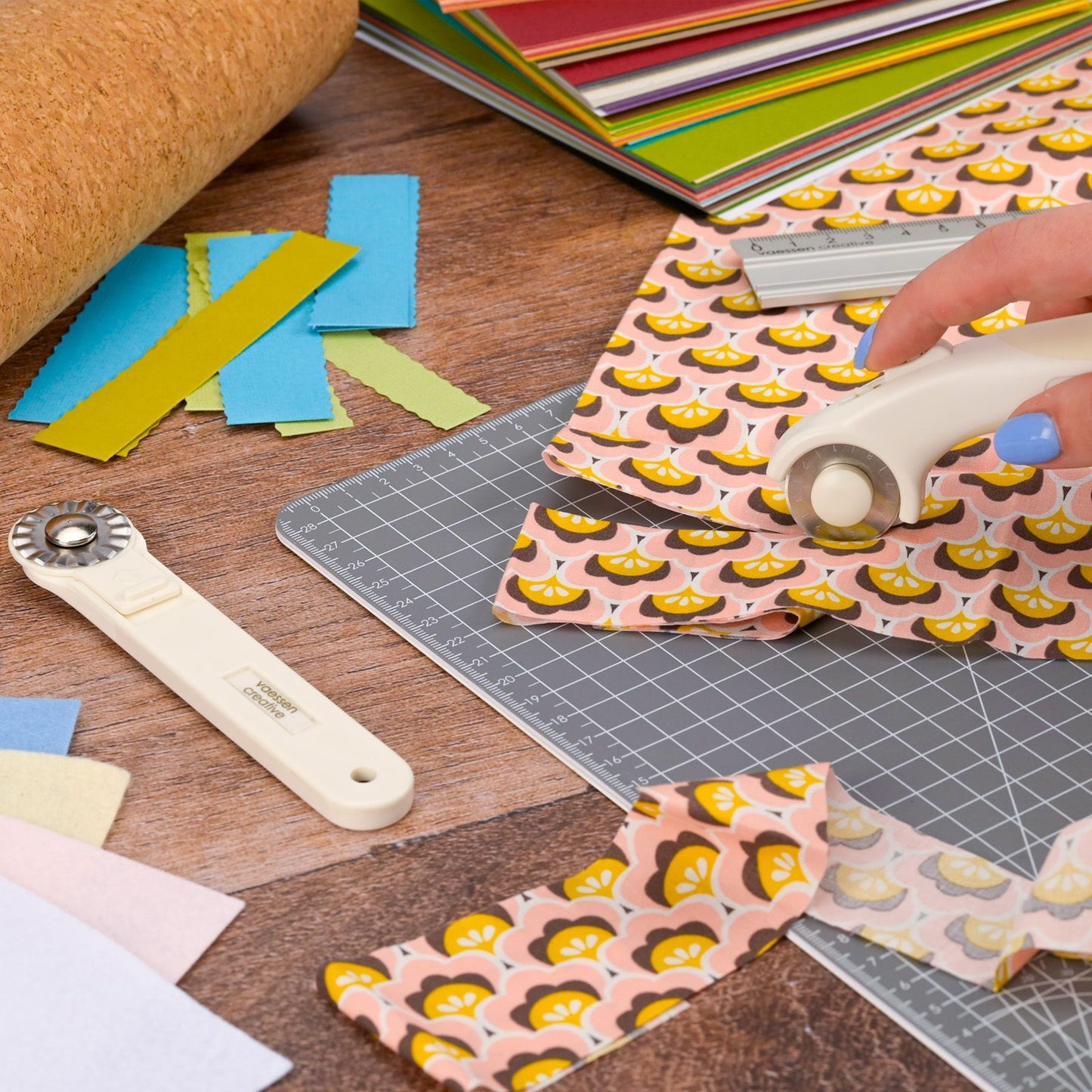 Vaessen creative • snijmesjes voor rolmes ø28mm 3stuks