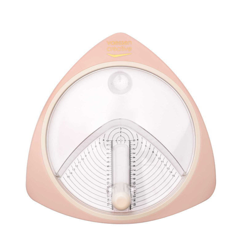 Vaessen creative • cirkelsnijder ø15cm incl. 3 reservemesjes roze