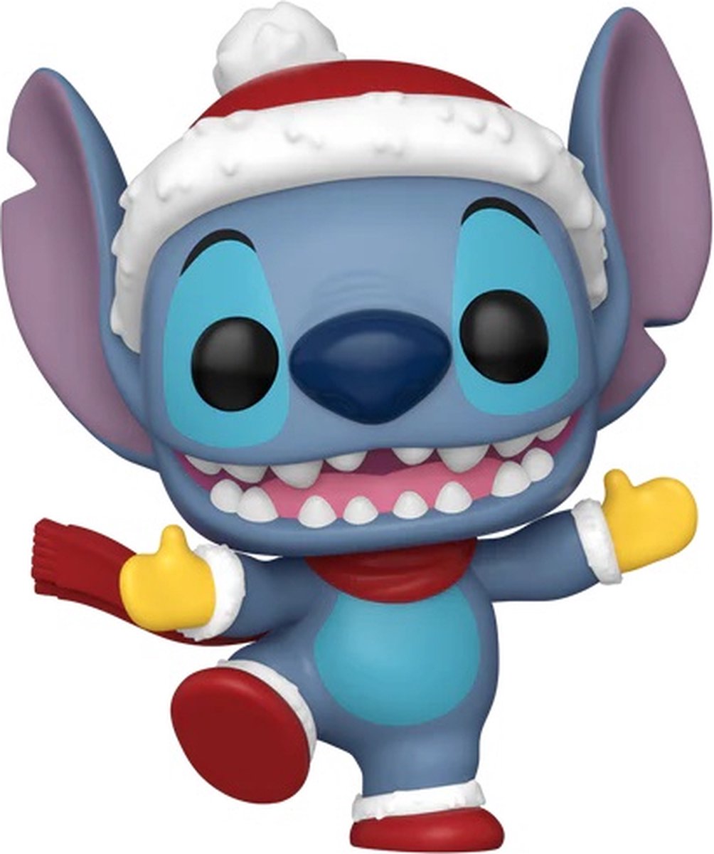Funko stitch met hat - pop! - lilo and stitch figuur - 9cm