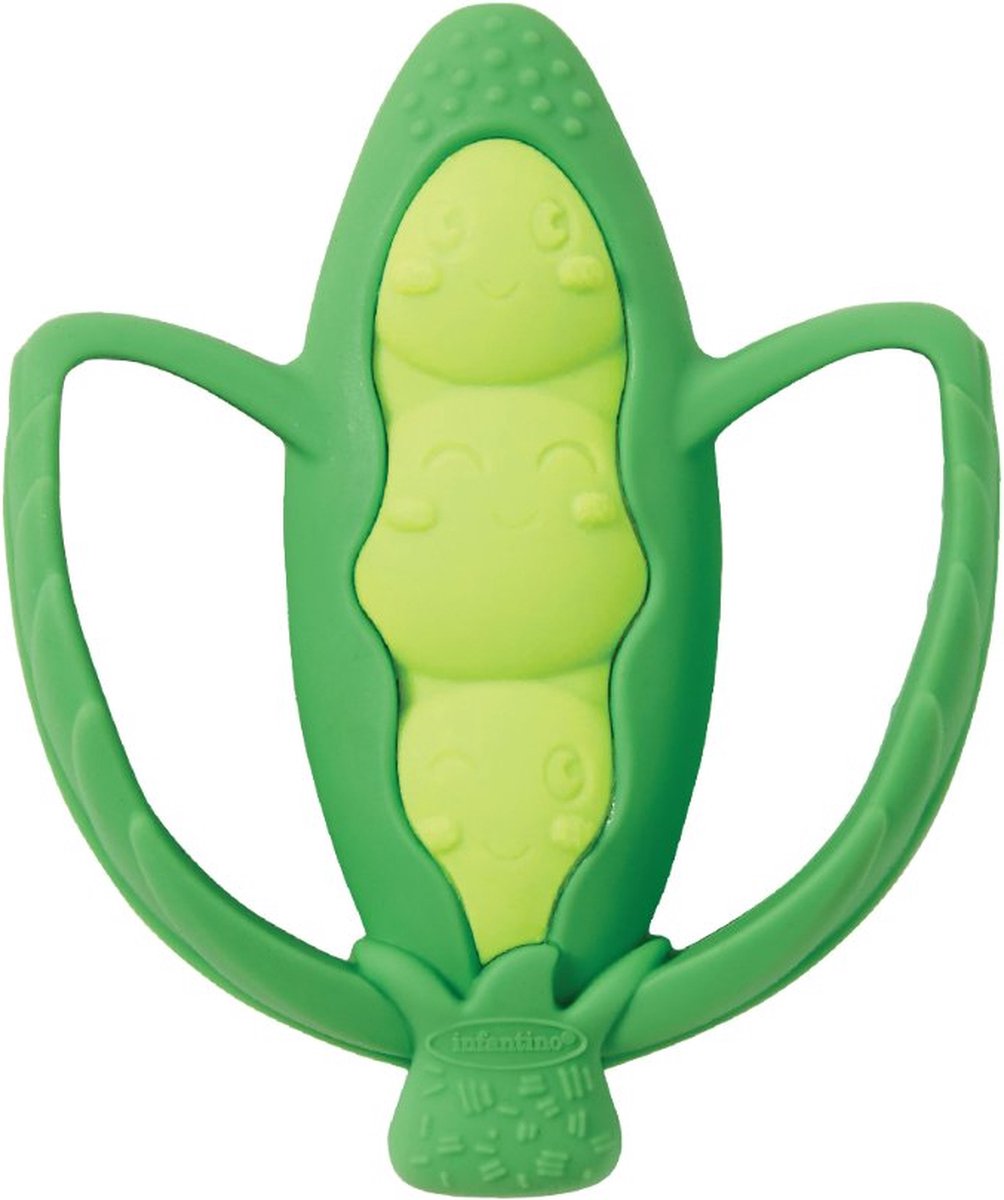 Infantino lil' nibbles boon siliconen bijtring bk-316577