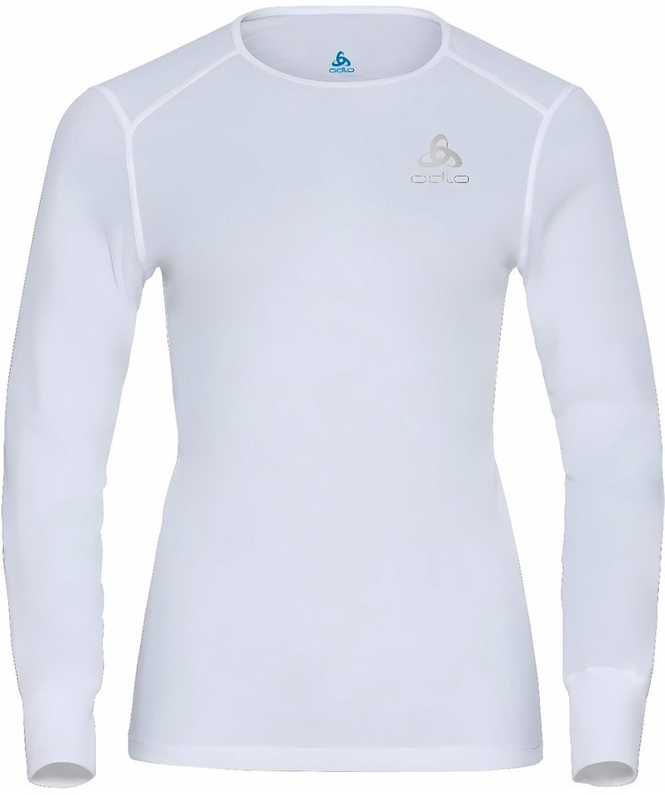 Odlo active warm lange mouw thermoshirt dames - wit - maat m