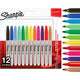 Permanentmarker sharpie kleurenassortiment 12 stuks