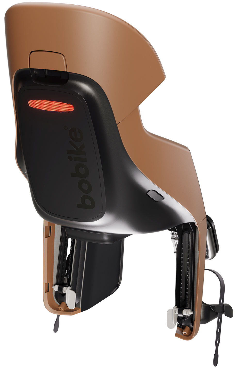 Bobike kinderzitje achter evolve maxi - framebevestiging - cinnamon brown