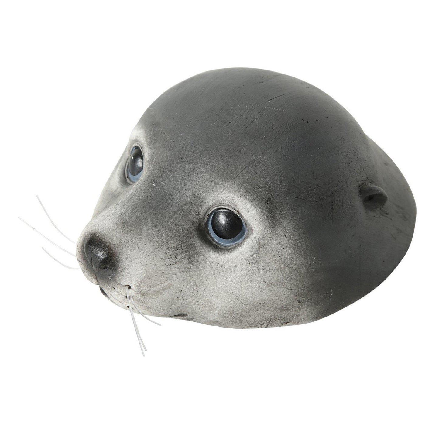 Boltze home zwemmende zeehond poggy h7cm kunststof grijs