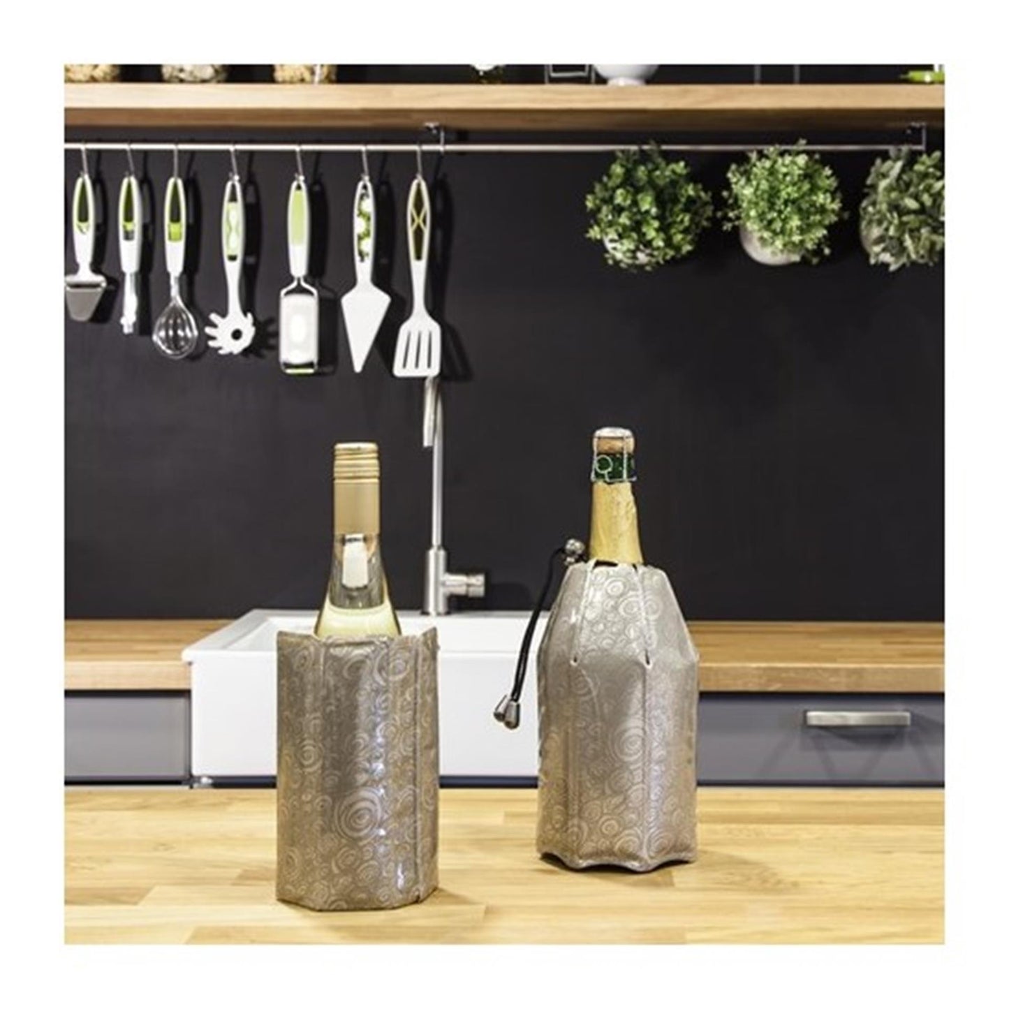 Vacu vin wijnkoeler platinum