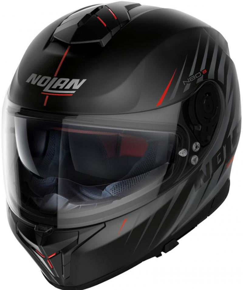 Nolan n80-8 kosmos 63 flat zwart integraalhelm - maat l - helm l