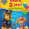 Paw patrol verjaardagsboek - hoera, 3 jaar!