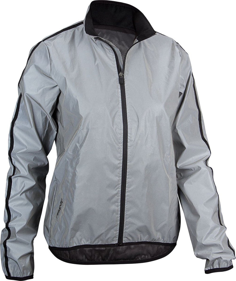 Avento reflecterend jack - dames - full reflective - zilver - maat 42